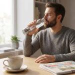 Clear Quartz Crystal Water Bottle — Wisdom & Clarity