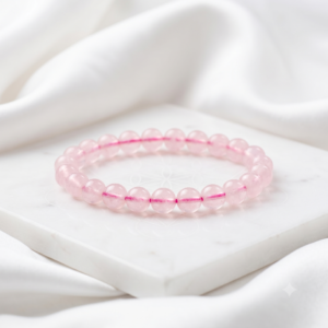 Rose Quartz Bracelet — Love · Healing · Inner Peace