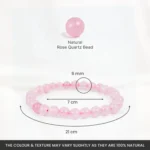 Rose Quartz Bracelet — Love · Healing · Inner Peace