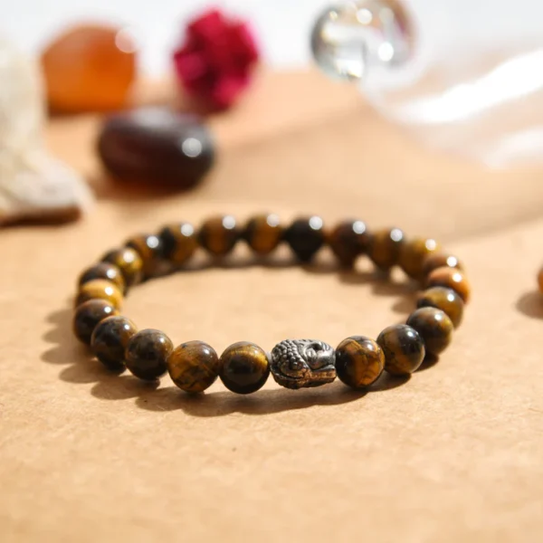 Tiger Eye Concentration & Focus Bracelet — Clarity · Grounding · Mental Strength