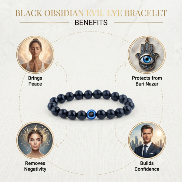 Evil Eye Bracelet — Protection · Positivity · Good Energy