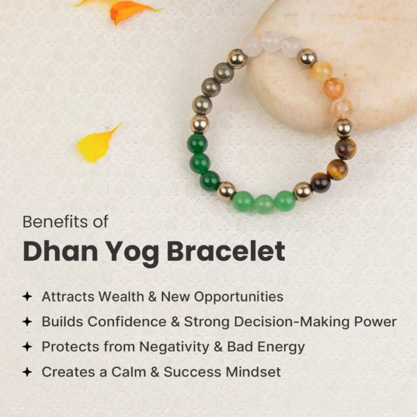 Dhan Yog Bracelet — Attract Wealth, Align Your Energy