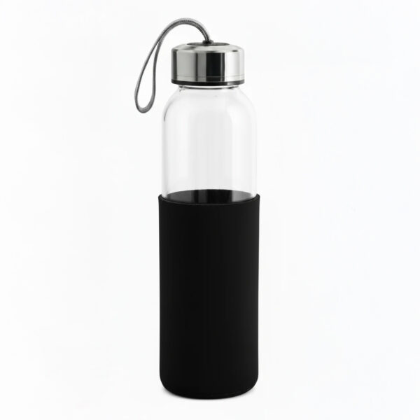 Amethyst Crystal Water Bottle — Calm & Clarity
