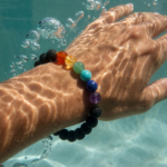 Lava Stone with 7 Chakra Bracelet — Balance · Grounding · Full Body Healing
