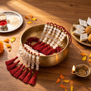 Crystal Pyramid Rakhi| Purity · Positivity · Protection ·