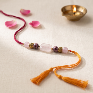 4 Healing Stone Rakhi — Love · Harmony · Protection · Healing