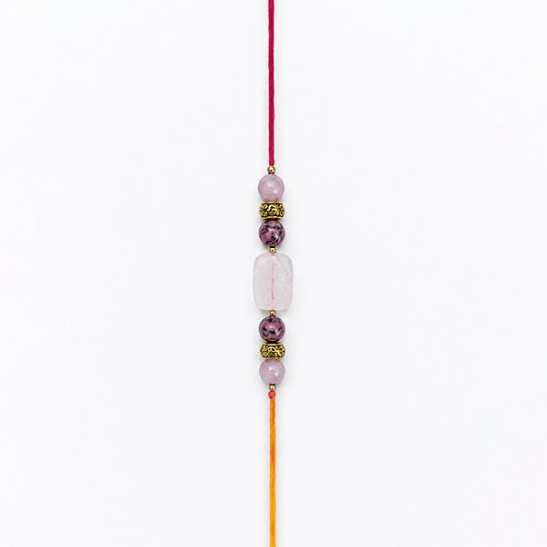 4 Healing Stone Rakhi — Love · Harmony · Protection · Healing